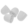thumbnail image 4 of GOOHOCHY 4 Uds. Cubiertas decorativas para pernos de inodoro, pernos de suelo para asiento de inodoro, tapas de tornillos de plástico para accesorios de baño, juegos de pernos para suelo de inodoro, 4 of 7