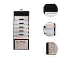 thumbnail image 6 of simhoa Hanging Wall File Organizer Document Holder 6 Pocket Wear Resistant Sturdy Paper Folder File Folder Expanding for Home School colorful, 6 of 10