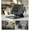 thumbnail image 6 of Dexnor for iPad 11th (A16)/ 10th Generation Case with Keyboard Ultra-Thin Magnetic Detachable Folio Keyboard Cover Multi-Touch Trackpad Backlit for iPad 11th Gen (2025)/ 10th Gen 10.9" (2022),Black, 6 of 8