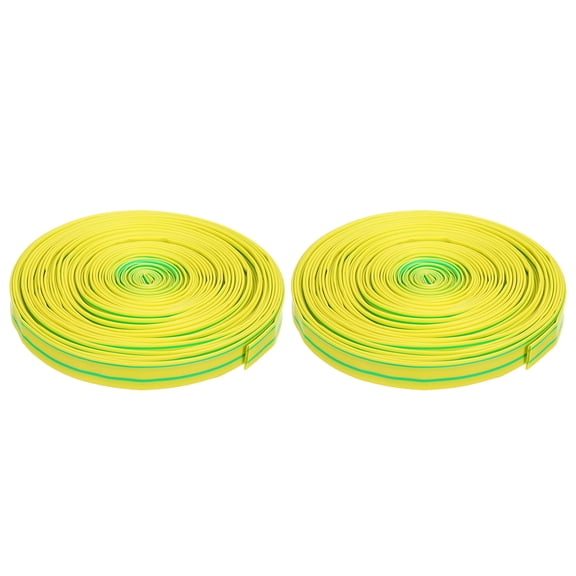 2pcs 3/8"(10mm) Dia 50ft Heat Shrink Tubing 2:1 Electric Insulation Wire Shrink Wrap Tubing
