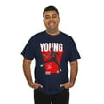 thumbnail image 4 of Atlanta Trae Young Cartoon Basketball Unisex Cotton Tee, 4 of 5