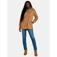 thumbnail image 5 of Time and True Womens Midlength Chinch Waist Sherpa, 5 of 8