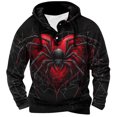 thumbnail image 1 of Sudaderas con capucha para hombre, moda, bolsillos, manga larga, estampado, sudaderas con capucha, blusa para hombre, blusa de poliéster, 1 of 4