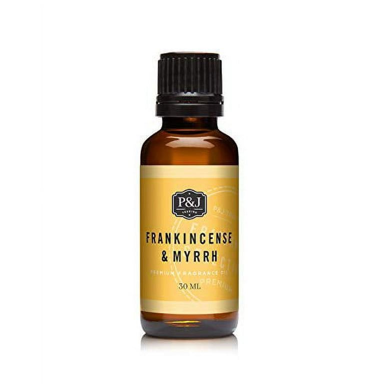 P&j Fragrance Oil | Frankincense & Myrrh Oil 30ml - Candle Scents for Candle Making, Freshie Scents, Soap Making Supplies, Diffuser Oil Scents