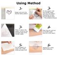 thumbnail image 2 of Amdohai A4 Transfer Paper Thermal Stencil Paper for Practice Apply Supplies, 2 of 7