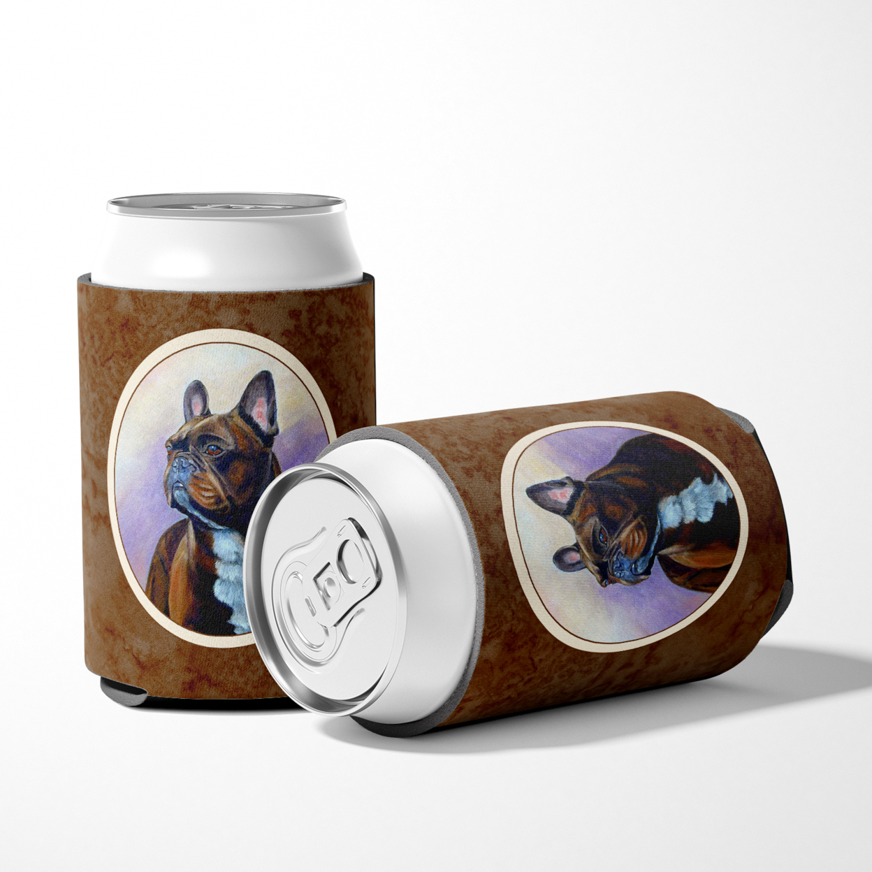 Caroline's Treasures 7117CC French Bulldog Can or Bottle Hugger, Can Hugger, multicolor