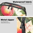 thumbnail image 4 of Peach Hard Drive Bags Travel Case Charging Cord Organizer - Oxford Cloth Waterproof Electronics Digital Accessories Pouch with Organizer Charger Station - 5.9x9.44x3.14 in, 4 of 6