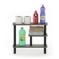 thumbnail image 4 of Furinno Turn-N-Tube 3-Tier Narrow Bathroom Storage Shelf, Toolless Assembly Grey Storage Rack, Space Saving Shelf, for Bathroom, Living Room, Entryway, Grey Oak, 4 of 4