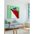 thumbnail image 4 of Marmont Hill - "What Does the Fox Sing" by Janet Nelson Painting Print on Wrapped Canvas, 4 of 5
