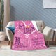 thumbnail image 3 of LHSHID Dinosaurs and The Woods Blanket Flannel Soft and Comfortable Anti static Bed Sofa Blanket 30x40in, 3 of 6