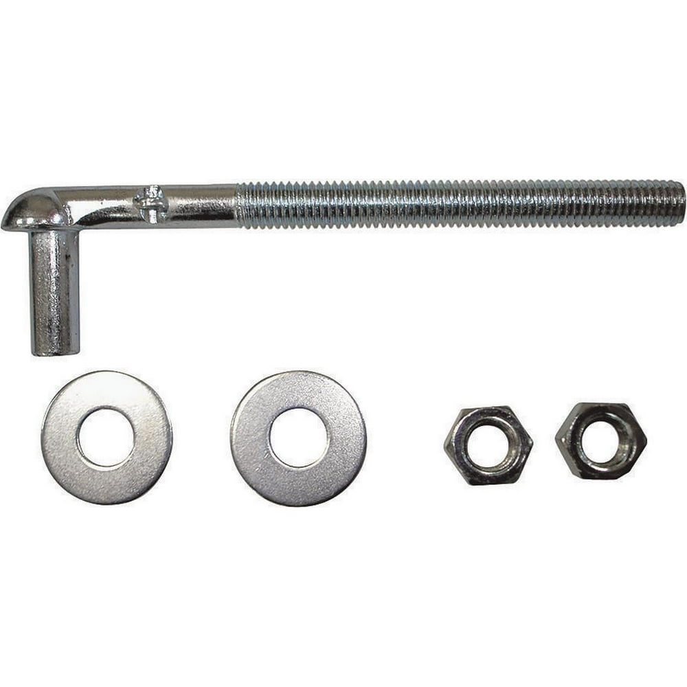ProSource Bolt Hook, 1/2 In Dia X 6 In L, Zinc Plated