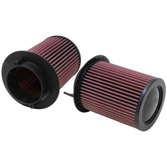 "K&N engine air filter, washable and reusable: 2009-2015 Audi R8 E-0668"