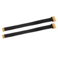 thumbnail image 1 of Cable de conexión flexible Yuxing 15 cm 22 pines a 15 pines color negro 2 piezas, 1 of 5