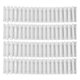 thumbnail image 1 of 4pcs Miniature Fairy Garden Fence Wood Picket Ornament Fence DIY Garden Accessories for Dollhouse Succulent Plant Pot White, 1 of 4