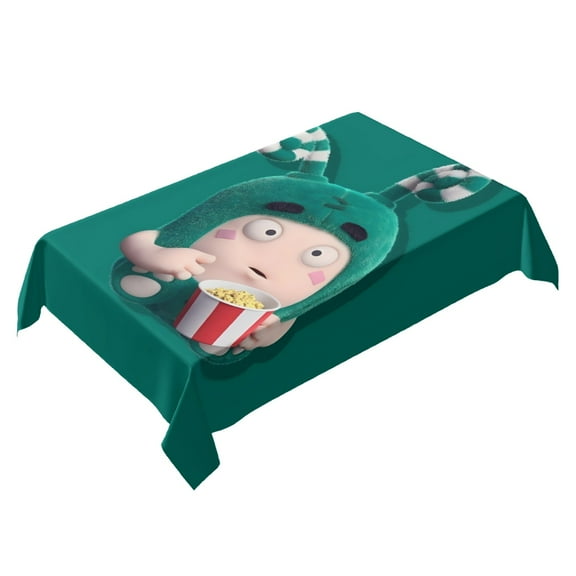 Oddbods Themed Square Tablecloth 54 * 72 Inches Durable Stylish