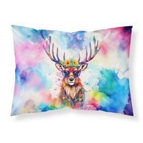 Hippie Animal Stag Deer Standard Pillowcase