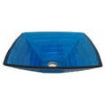 thumbnail image 1 of Novatto TIS-286BCH Fresque Verre Récipient Salle de Bain Évier Ensemble&44; Chrome, 1 of 1