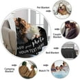 thumbnail image 5 of Dad Gifts Blanket Custom Blanket with Photos Text Personalized Best Dad Ever Pictures Collage Throw Blanket Customized Father's Day Birthday Gifts for Dad Father Papa, 5 of 6
