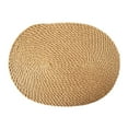 thumbnail image 2 of Cheers US Woven Placemats for Dining Table - Natural Wicker Placemats, Adorable Thick Rustic Round Kitchen Placemats- All Natural Wicker Tablemats Hand-Braided, 2 of 7