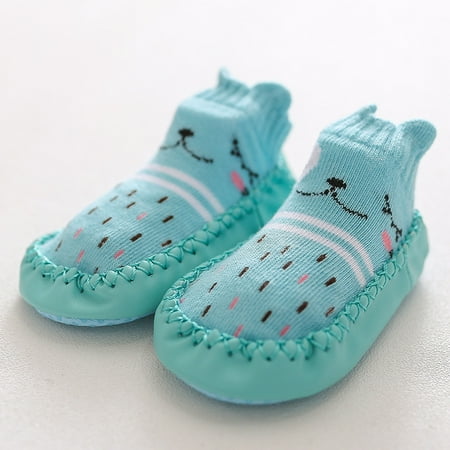 

YOHOME Newborn Baby Cartoon Newborn Baby Girls Boys Anti-Slip Socks Slipper Shoes