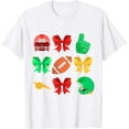 thumbnail image 1 of Camiseta de fútbol americano con arco coquette de fútbol americano, 1 of 2