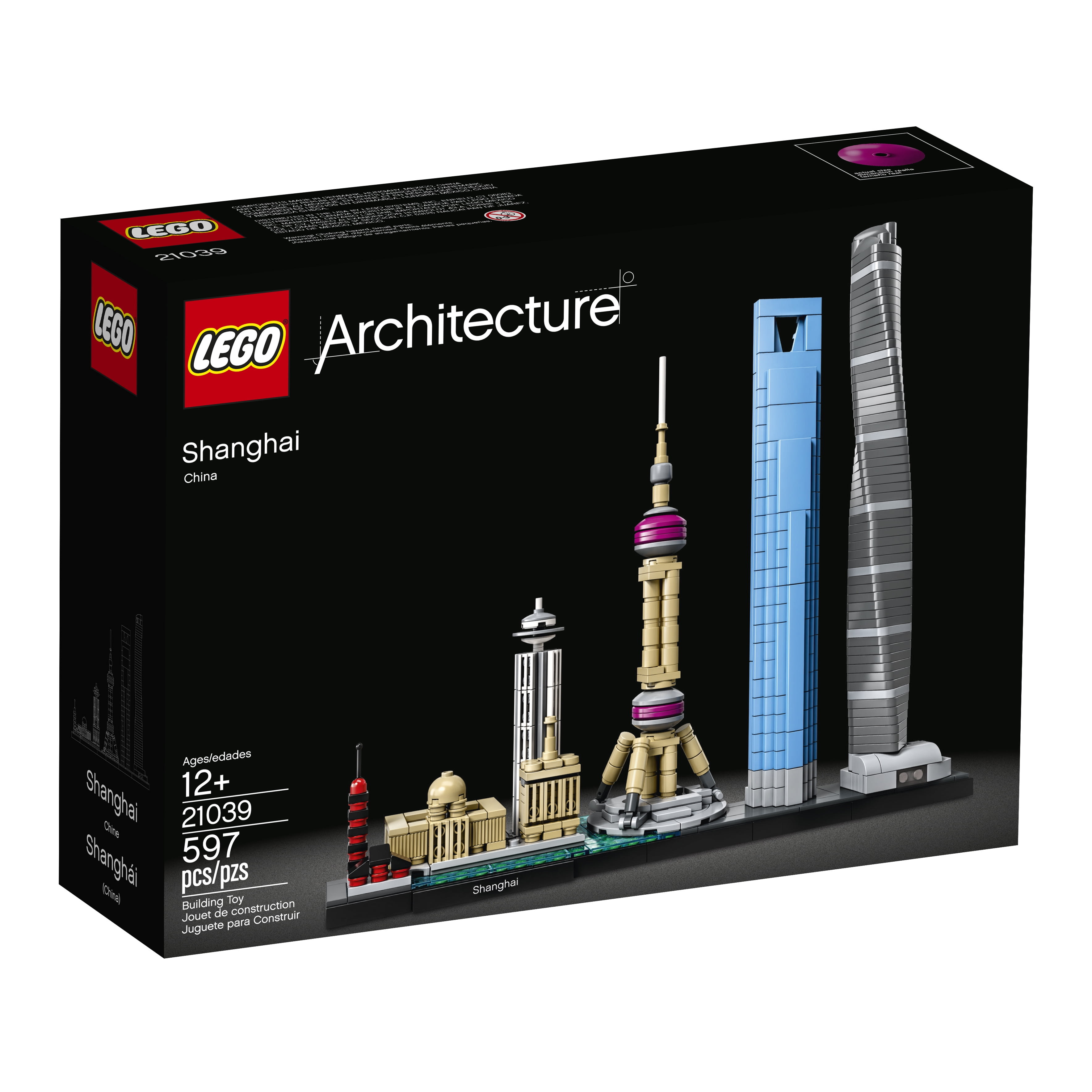 unidad banda primavera LEGO Architecture Shanghai&nbsp;21039 - Walmart.com