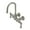 Brushed Nickel, variant on Kingston Brass CA1T5 Vintage 3-3/8" Tub Wall Mount Clawfoot Tub Faucet, Oil Rubbed Bronze