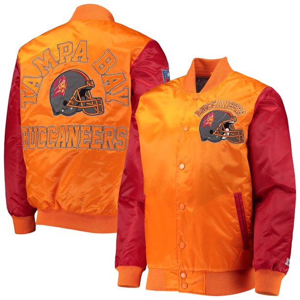 Men's Starter Orange/Red Tampa Bay Buccaneers Locker Room Throwback