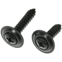 Dorman 961-210D Trim Screw Assortment - Black - No.10 X 3/4 In., 1 In. (Pack of 10)