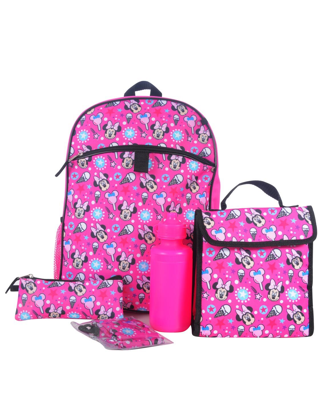 Disney Minnie Mouse 5 Piece Backpack Set - image 1 of 6