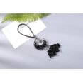 thumbnail image 2 of Accesorios de coche negro Obsidiana Cristal Coche Espejo retrovisor Colgante Accesorios Cristal Coche Colgante Adorno Luna Lindo Hippie Boho Coche Decoración Accesorios para Mujeres Hombres, 2 of 5