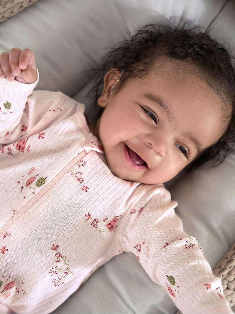 Gerber Baby Girls - Paquete de 2 Sleep 'N Play, Bunny Bailarina Púrpura, Prematuros Gerber Baby Girls - Paquete de 2 Sleep 'N Play, Bunny Bailarina Púrpura, Prematuros