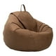 thumbnail image 2 of Bolsa de frijoles impermeable Funda Adultos Organización suave Animales de peluche Elegante Asiento resistente a s Bolsa marrón perfecl Cubierta de almacenamiento Beanbag, 2 of 8