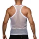 thumbnail image 3 of Sexy Camiseta De Malla Red Transparente Hombre Clubwear, 3 of 4