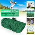thumbnail image 2 of Safe Net High-barrier Easy Setup And Teardown PE Resistant Nylon Mesh Green 2*2 3*3m 3 * 3m Safety Practice Nets, 2 of 2