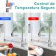 thumbnail image 4 of Grifo de Cocina, Grifos para Fregadero de Cocina de Acero Inoxidable de 360°, Mezclador de Cocina con 2 Patrones de Rociado, Mezclador de Fregadero de Cocina Extraíble para Agua Caliente y Fría, 4 of 8