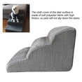 thumbnail image 2 of Dog Stairs, Dog Ramp for Bed Pet Dog Steps - 3 Tiers Training Stairs, Removable and Washable, 2 of 6