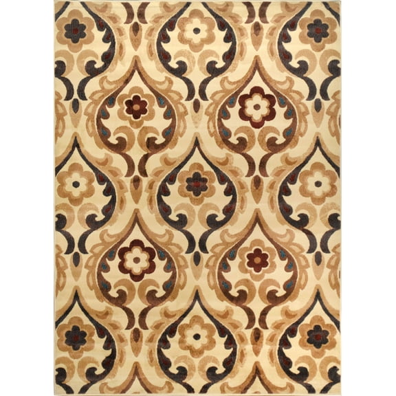 Home Dynamix Area Rugs: Catalina Rugs: HD4902-100 Ivory