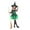 Green#1, variant on HCNTES Dressy Witch Halloween Dress Up Party Outfit with Hat for Toddler Girls(Hot Pink#2,6-7 Years)