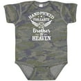 thumbnail image 3 of Inktastic Handpicked for Earth by My Brother in Heaven Angel Wings Boys or Girls Baby Bodysuit, 3 of 5
