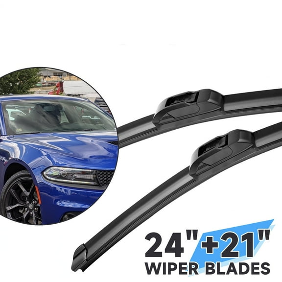 Windshield Wipers Blades 24" 21" Replacement for Mitsubishi Outlander Sport 2011-2015, Honda Pilot 2003-2008