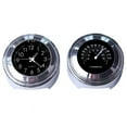 thumbnail image 1 of 2PCS Motorcycle Quartz Clock and Thermometer 7/8Inch Waterproof Bike Handlebar Watch Aluminum Universal Accessories, 1 of 9