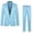 ABlue, variant on Men's Suits Casual Track Full Zip Running Jogging Sports Jacket and Pants Suits