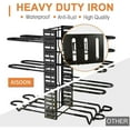 thumbnail image 3 of ZHOHO TANT Adjustable 8-Tier Pots and Pans Organizer Rack with 3 DIY Methods, Kitchen Cabinet Storage, 3 of 11