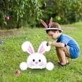 thumbnail image 5 of Easter Garden Decorations Easter Bunny Yard Stakes Sign Metal Bunny Egg Garden Stake for Outdoor Easter Holiday Home Yard Sign Decor c-D, 5 of 5