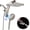 Nickel, variant on KESTE 12 Inch Shower Head with Handheld Combo, High Pressure Rainfall Showerhead with 9 Modes Handheld Shower, Magnetic Docking, Adjustable Dual Shower Heads for Bathroom, Silver Chrome