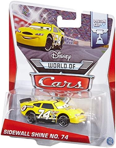 Disney Cars The World of Cars Sidewall Shine No. 74 Diecast Car