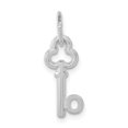 thumbnail image 1 of 14k White Gold Dainty Letter O Initial Name Monogram Necklace Charm Pendant, 1 of 6