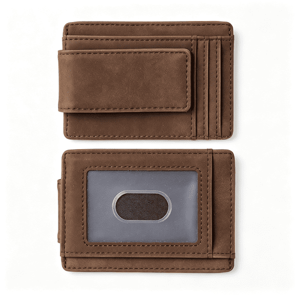 GASTROPOD Slim Wallet for Men Rfid Blocking Money Clip, Minimalist Front Pocket Credit Card Holder, Magnetic Thin Mens Wallets with Id Window Slim Wallet for Men