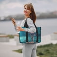 thumbnail image 5 of Travel Duffle Bag Flowers in Glass Vase Travel Tote Bags Carry on Luggage Waterproof Weekender Bags with Top Handle Adjustable Shoulde Strap for Travel Gym, 5 of 5